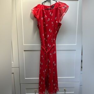 Banana republic red dress